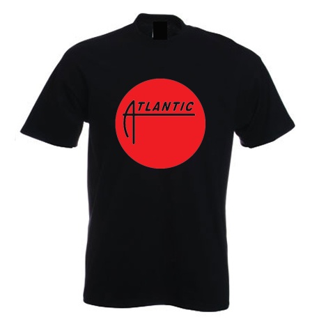 (image for) Atlantic Records Classic Logo T Shirt - Click Image to Close